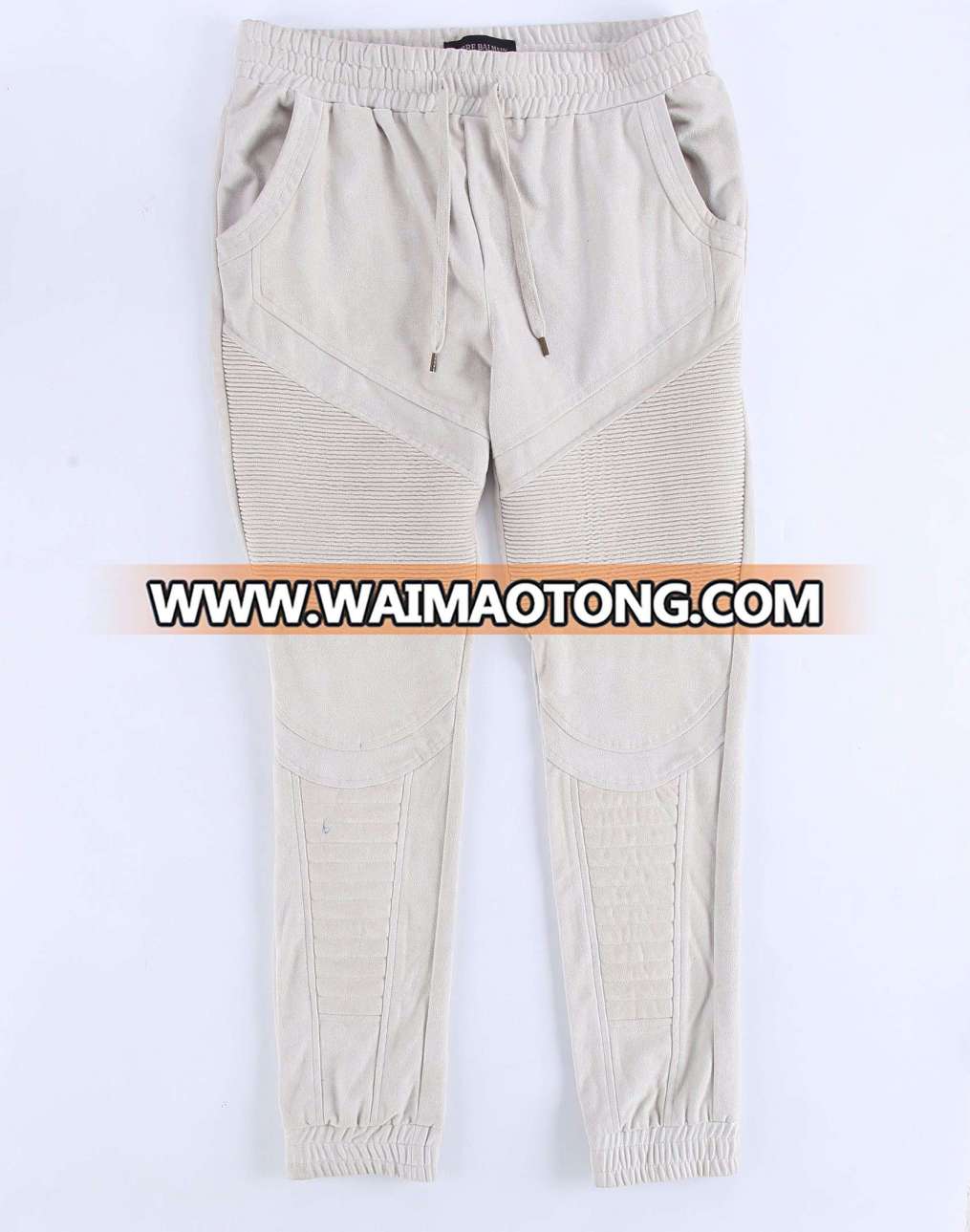 Cotton Terry Winter White Men Pants