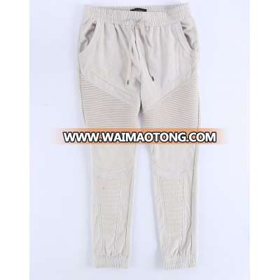 Cotton Terry Winter White Men Pants